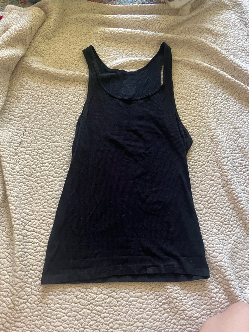 Black Hanes Tank Top